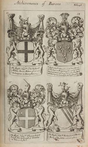 A Display of Heraldry, To which is added a Treatise of Honour Military and Civil. Analogia honorum or a treatise of honour and nobility...in two parts