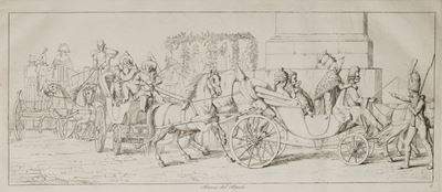 Pinelli, Il carnevale di Roma, 1820
