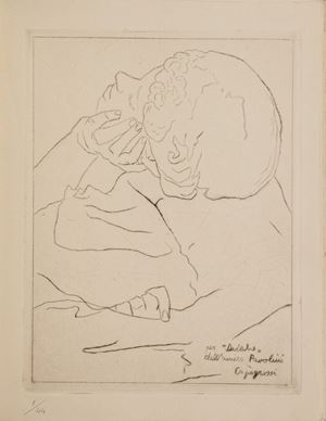 Edizione originale stampata in tiratura limitata, il nostro esemplare è il n. XXXIX , uno dei 50 stampati su carta  Ingres e numerati con numeri romani. Gambetti Vezzosi, p. 664. Dediche