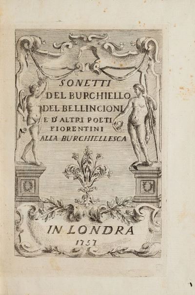 Sonetti del Burchiello del Bellincioni e D'altri Poeti Fiorentini alla Burchiellesca