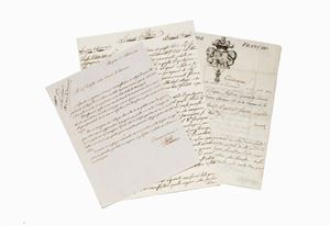 Serie di documenti storici di epoca risorgimentale