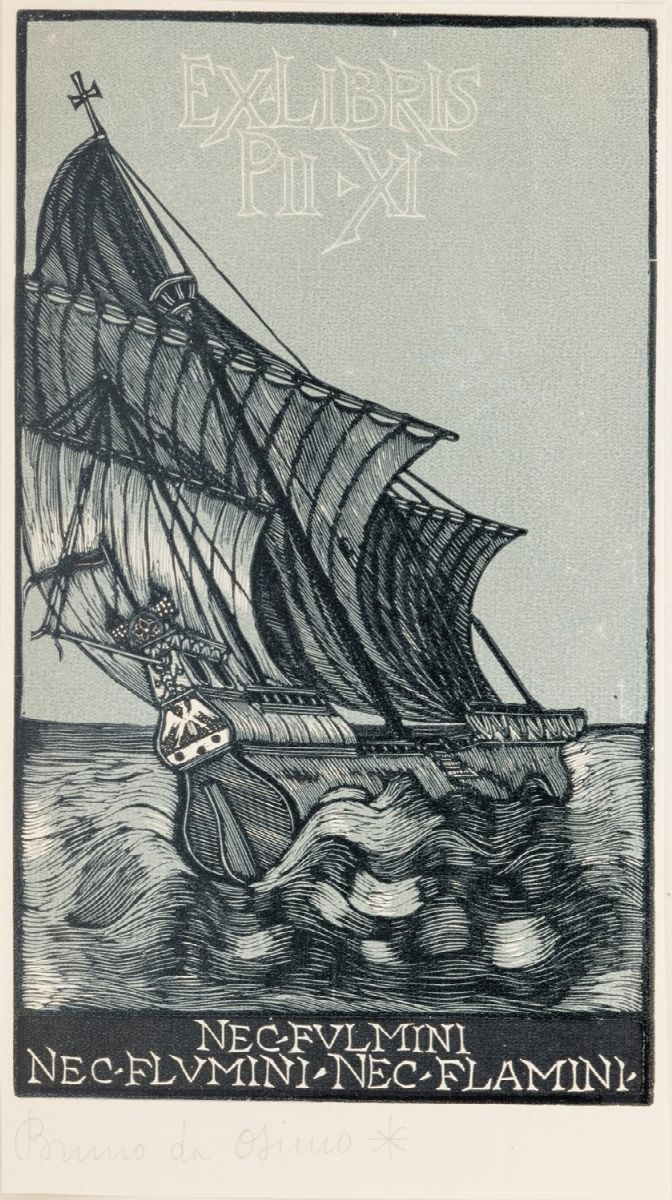Marche ed Imprese Tipografiche - Ex Libris - Senza Titolo