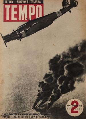 Nella rivista sono presenti articoli di attualità e costume e - tra gli altri - interventi di Eugenio Montale, Massimo Bontempelli, Gaetano Ciocca, Carlo Linati, Bruno Munari. Il Tempo. Edizione italiana