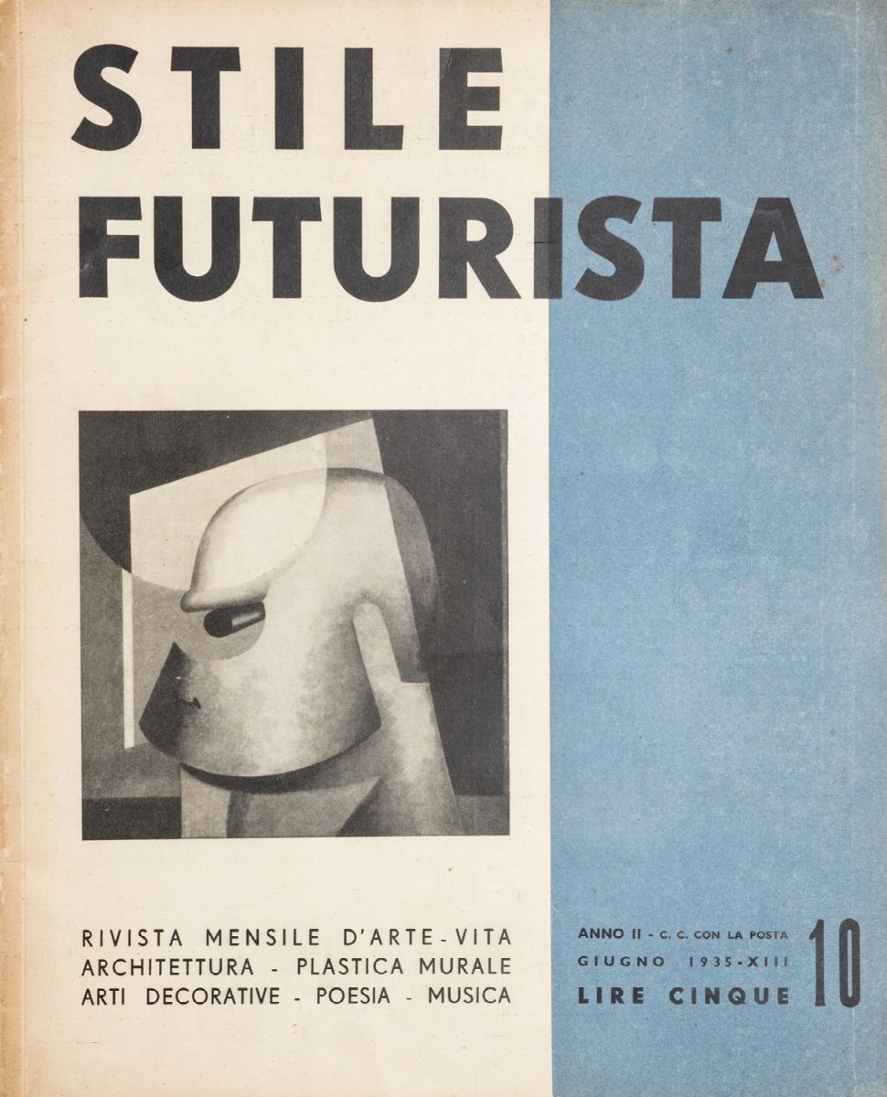 Futurismo - Rivista - Stile futurista. Rivista mensile d'arte-vita 1934 ...