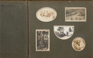 Album di fotografie dal fronte francese