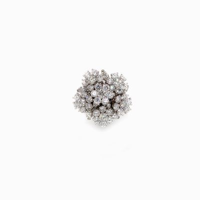 Anello in Oro e Diamanti "en Tremblant"