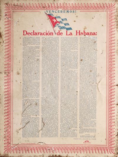 Declaracion De la Habana