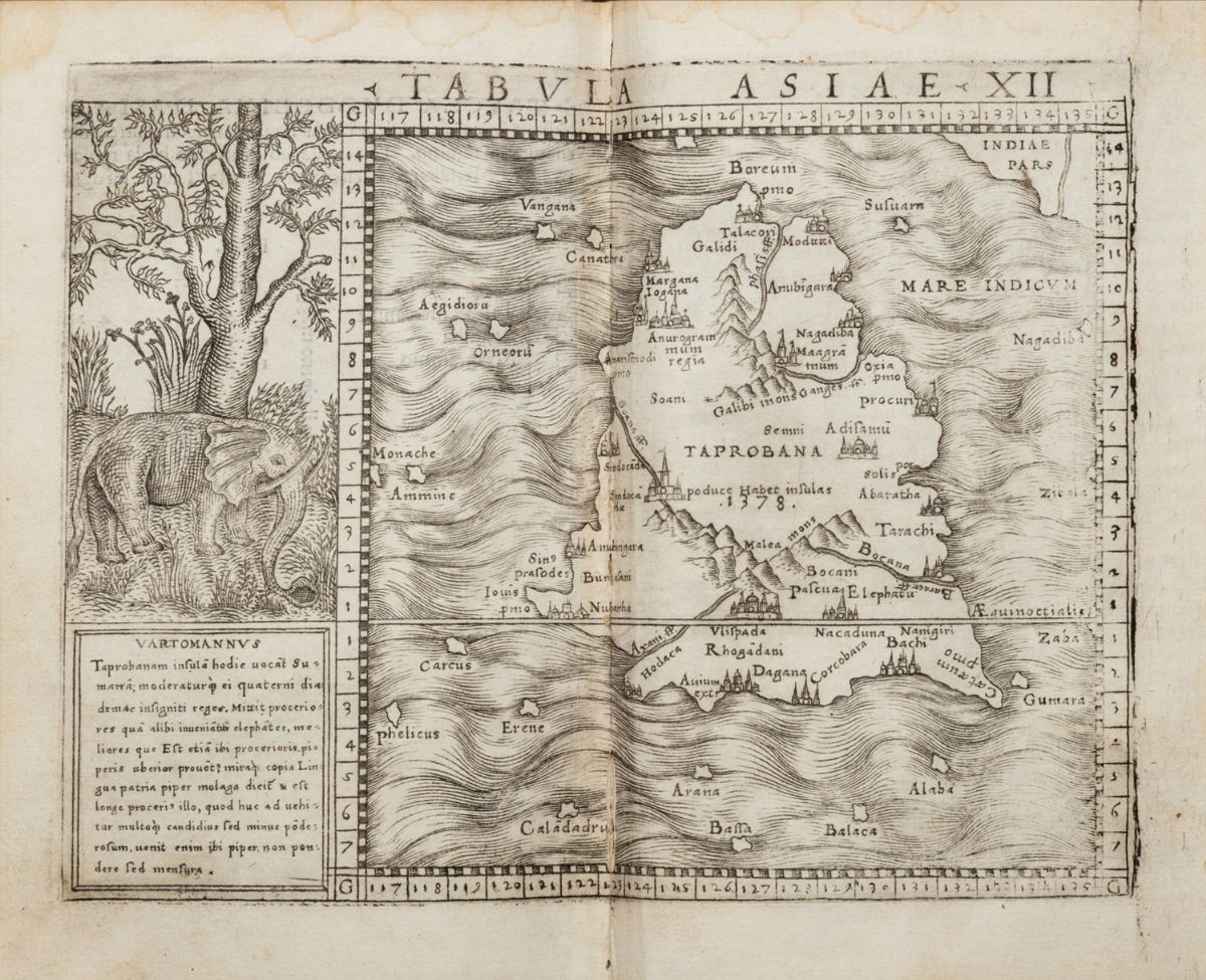 Tolomeo, Claudio - La Geografia di Claudio Ptolomeo Alessandrino, con Alcuni Comenti & Aggiunte F...