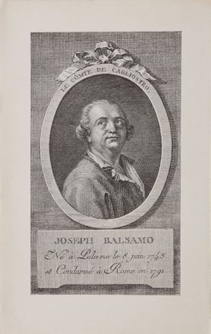 Insieme di 7 opere dedicate al conte Cagliostro, alchimista, esoterismo ed avventuriero.  
  Le maitre inconnu Cagliostro. Etude historique et critique sur la haute magie