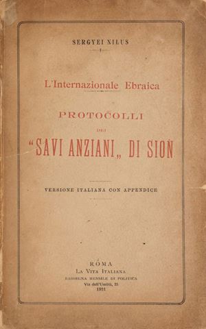 L'Internazional ebraica. Protocolli dei "Savi anziani di Sion"