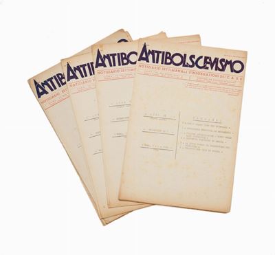Antibolscevismo. Notiziario Settimanale D'informazioni del C.a.u.r.