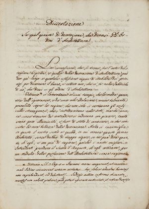 Dissertazione sugli ordini d'architettura di M. Frezier
