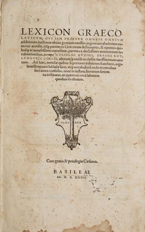 Lexicon graeco latinum