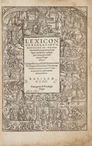 Lexicon Graecolatinum ...