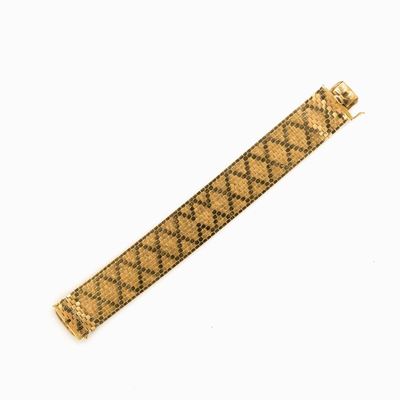 Bracciale in Oro Giallo a Nastro Non Mag