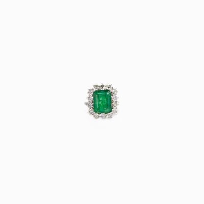 Anello in Smeraldo e Diamanti, Circa 197