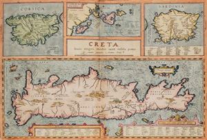 Creta Iovis magni, medio jacet insula ponto