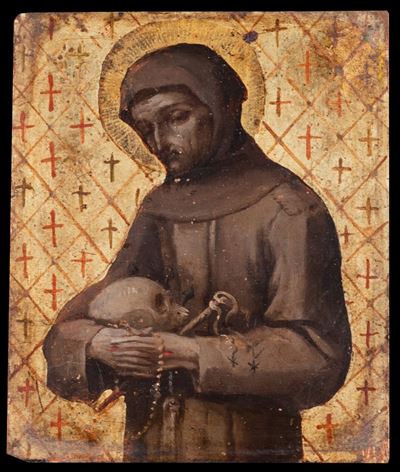 Pittore popolare del XIX secolo, San Francesco