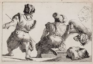 Figure di nani e cani