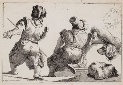Figure di Nani e Cani