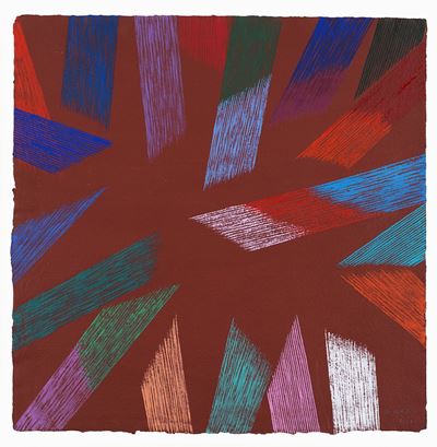 Senza titolo, 1981, tecnica mista su carta