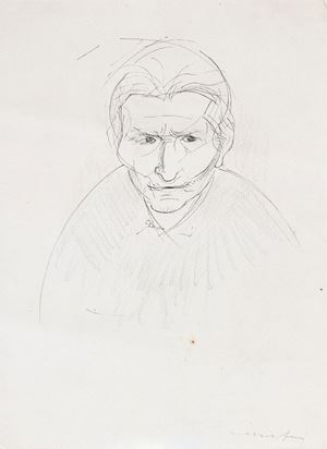 Volto di vecchia, (1951)
