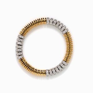 BRACCIALE IN ORO E DIAMANTI, POMELLATO
r