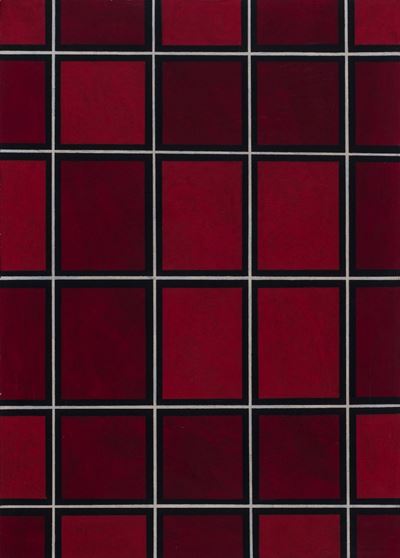Composizione n° 7, 1969, acrilico su tela