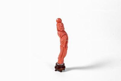 Scultura in corallo, Cina, secolo XX