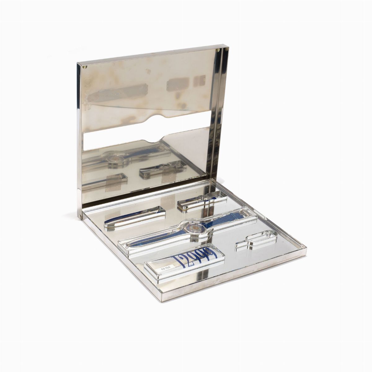 Swatch Orologio da Polso in Platino Firm