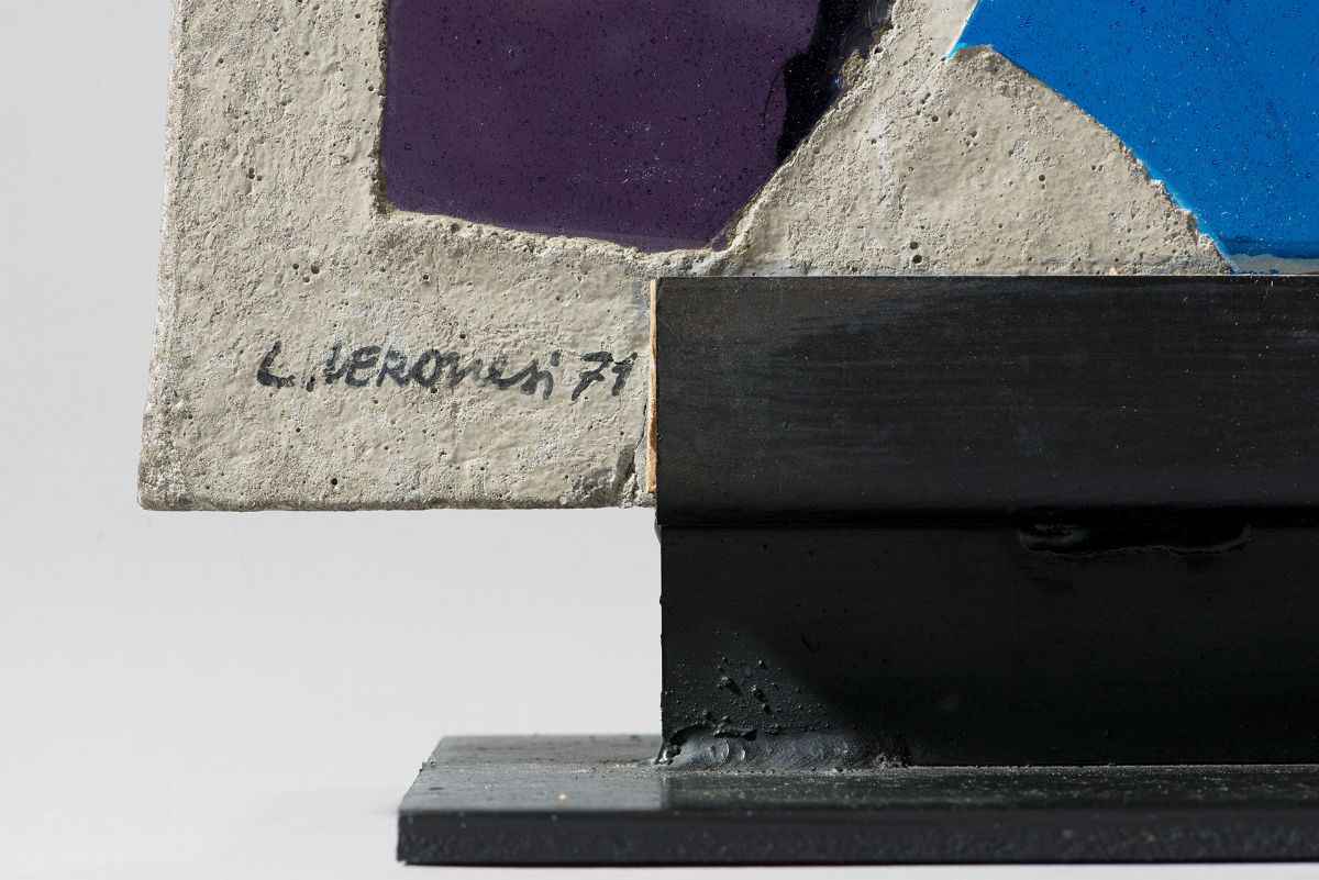 Luigi Veronesi - Vela, 1971 - Scultura in cemento e vetro