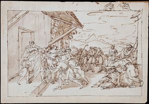 I fratelli di Giuseppe mostrano al padre la tunica 