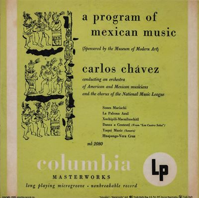 A Program Of Mexican Music, 1949
