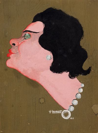 La mia metà, 1934, tempera su cartoncino