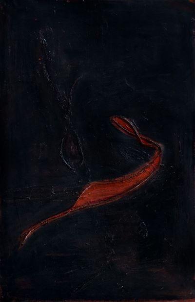 Maleficio (olio e corde su tela, 1959)