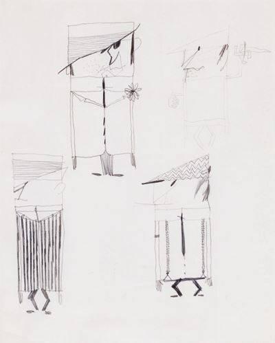 I Killer (Algida), matita su carta, 1961