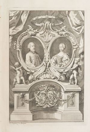 I fasti d'Imeneo nelle nozze degli dei e del nobile ed eccelso signor senatore conte Gio. Francesco Aldrovandi Mariscotti colla nobil donna la signora marchesa D. Lucrezia Fontanelli pubblicati in occasione del primo ingresso di esso signor senatore al Gonfalonierato di giustizia