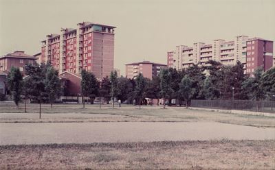Gallaratese QT8, 1987, stampa cromogenica vintage