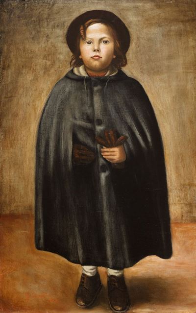 Ritratto di Poldino (olio su tavola, 1942)