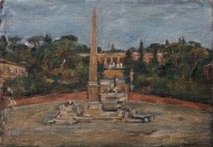 Piazza del Popolo, Anni '40