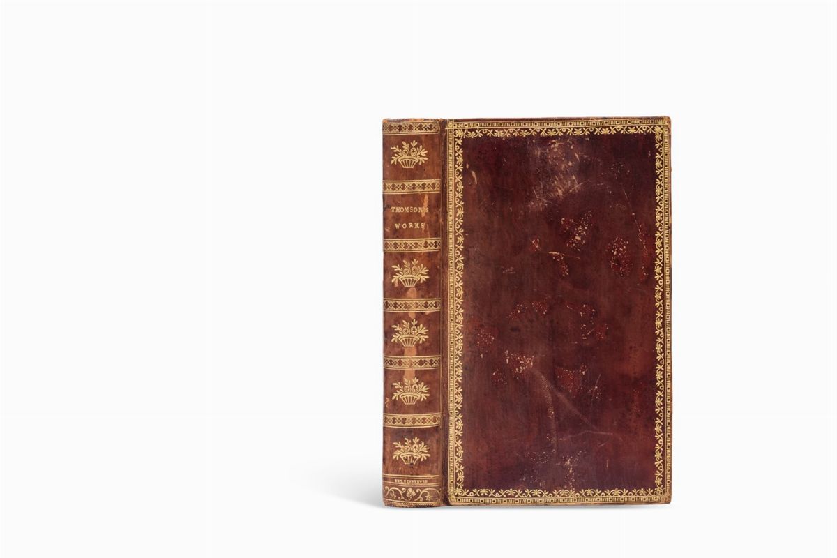 Legatura - Letteratura Inglese - Thomson, James. - Thomson, The Poetical Works