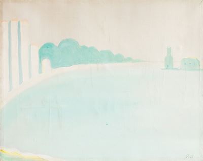 Bacino di San Marco, olio su tela