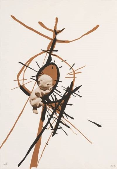Composizione con Bambino, 1977