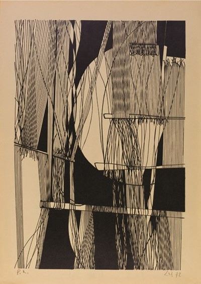 Composizione Nero e Avana, 1972