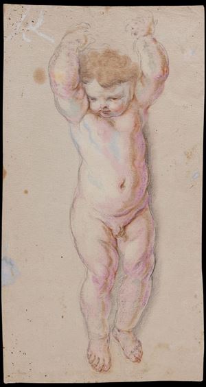 Putto per una decorazione architettonica
