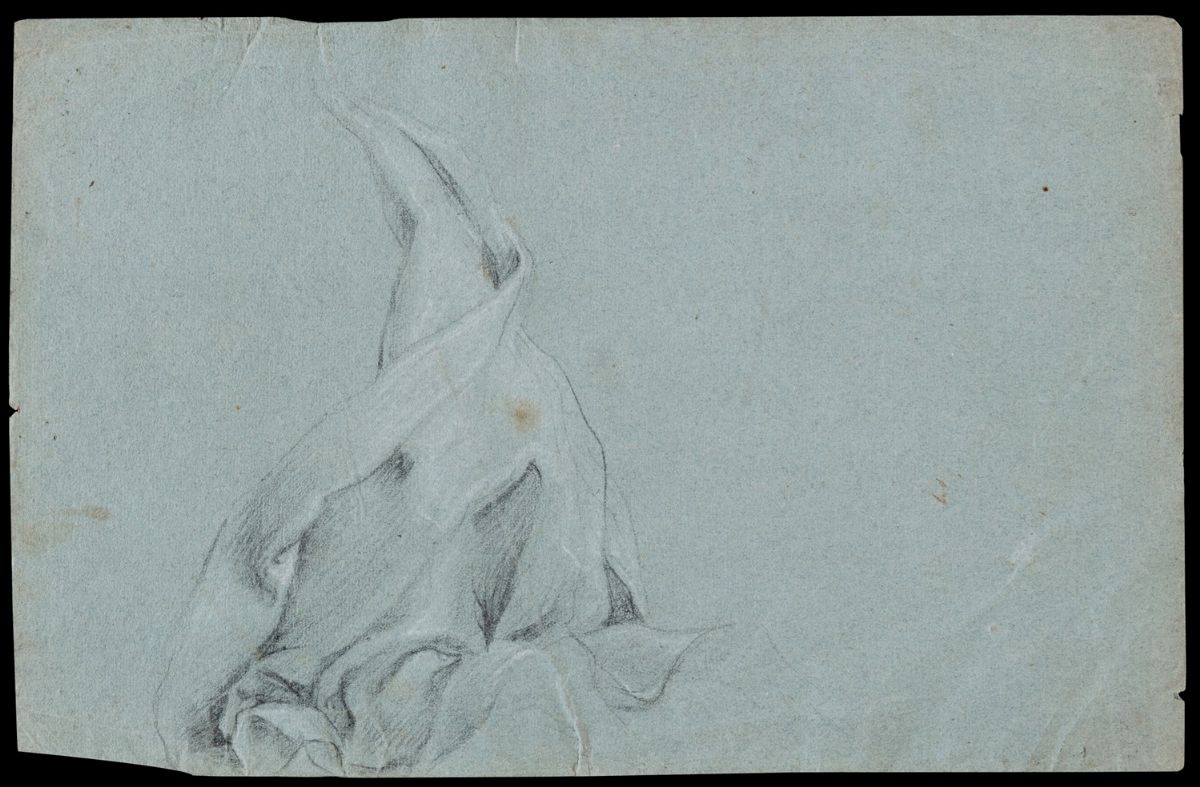 Scuola Dell'italia Centrale, Secolo XVIII - Autore sconosciuto, Studio per una figura femminile s...