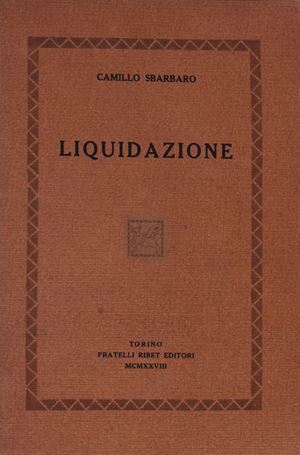 Prima edizione in 750 esemplari numerati, questo &egrave; il numero 558. Liquidazione