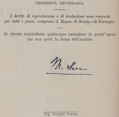 Matilde Serao, Suor Giovanna della Croce (prima edizione, 1901)