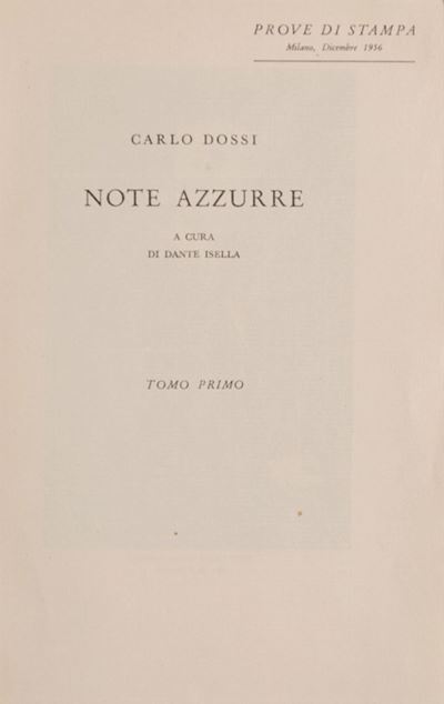 Note Azzurre