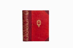 Questa raccolta di opere del Manzoni venne pubblicata in 8 fascicoli e fa seguito a I Promessi Sposi, pubblicati nel 1840-42 dallo stesso editore, con tipi e carta uguali. Esemplare della tiratura senza l'aggiunta della nuova dispensa di 12 pagine contenente l'ode Marzo 1821 ed il Proclama di Rimini. Parenti, Rar. Bibl. 800-230/246. Opere varie [...] edizione riveduta dall'autore. 